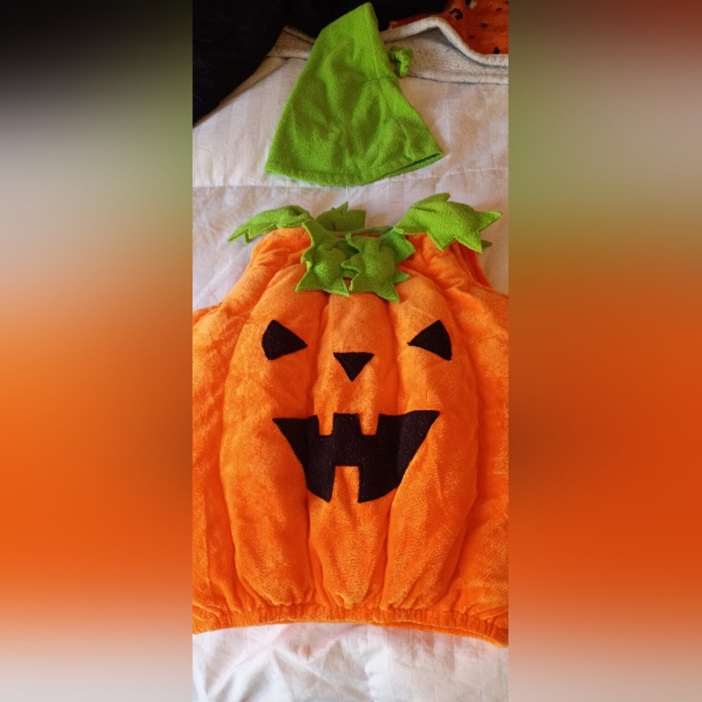 Pumpkin Halloween Costume for Kids
